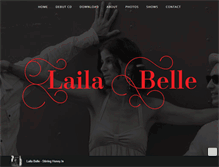 Tablet Screenshot of lailabelle.com